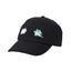 Cat Embroidery Cap (black)