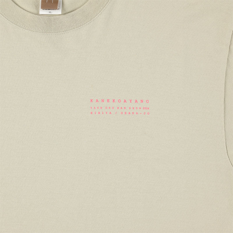 Yaon One Man Show 2024 T-shirt（beige）