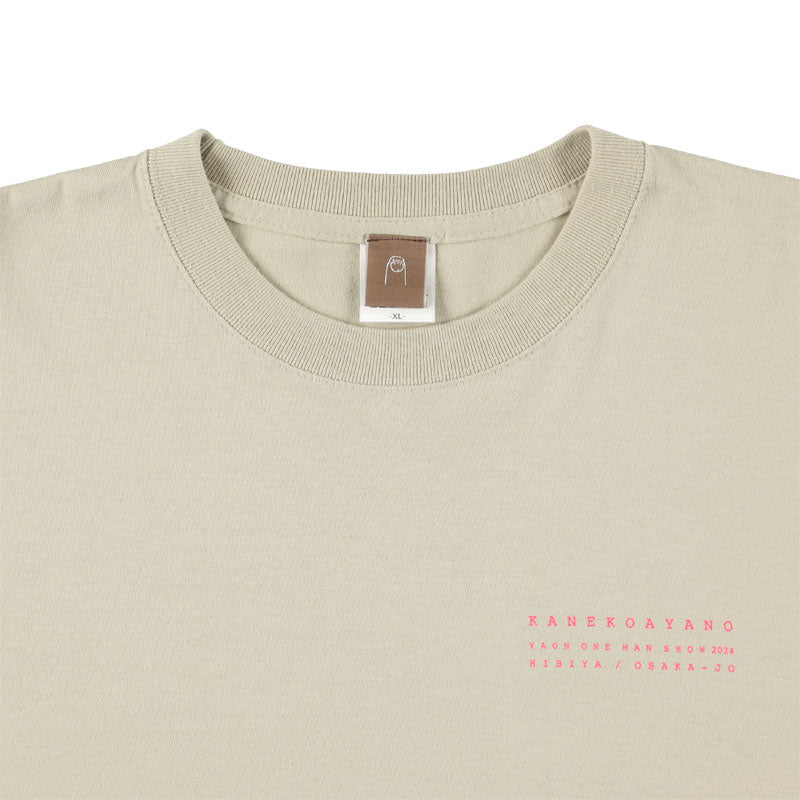 Yaon One Man Show 2024 T-shirt（beige）