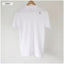 [KUME.JP Collaboration] Shoulder one point embroidery T-shirt (white)