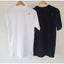 [KUME.JP Collaboration] Shoulder one point embroidery T-shirt (white)