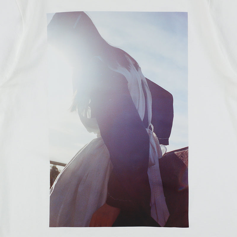 A towel blanket is peaceful T-shirt (white)