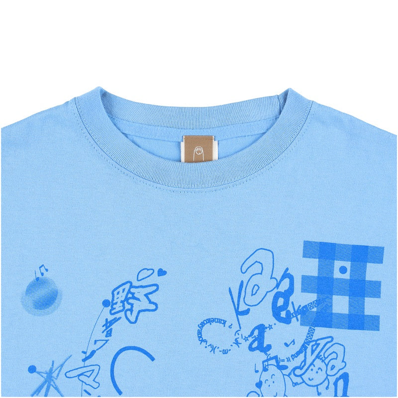 Yaon One Man Show 2024 T-shirt（saxe blue）